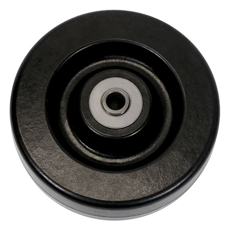 Side view of 6" x 2" phenolic wheel
